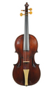Baroque violin from Klingenthal, late 18th century - top