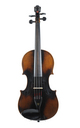 Large and dark lion's head violin