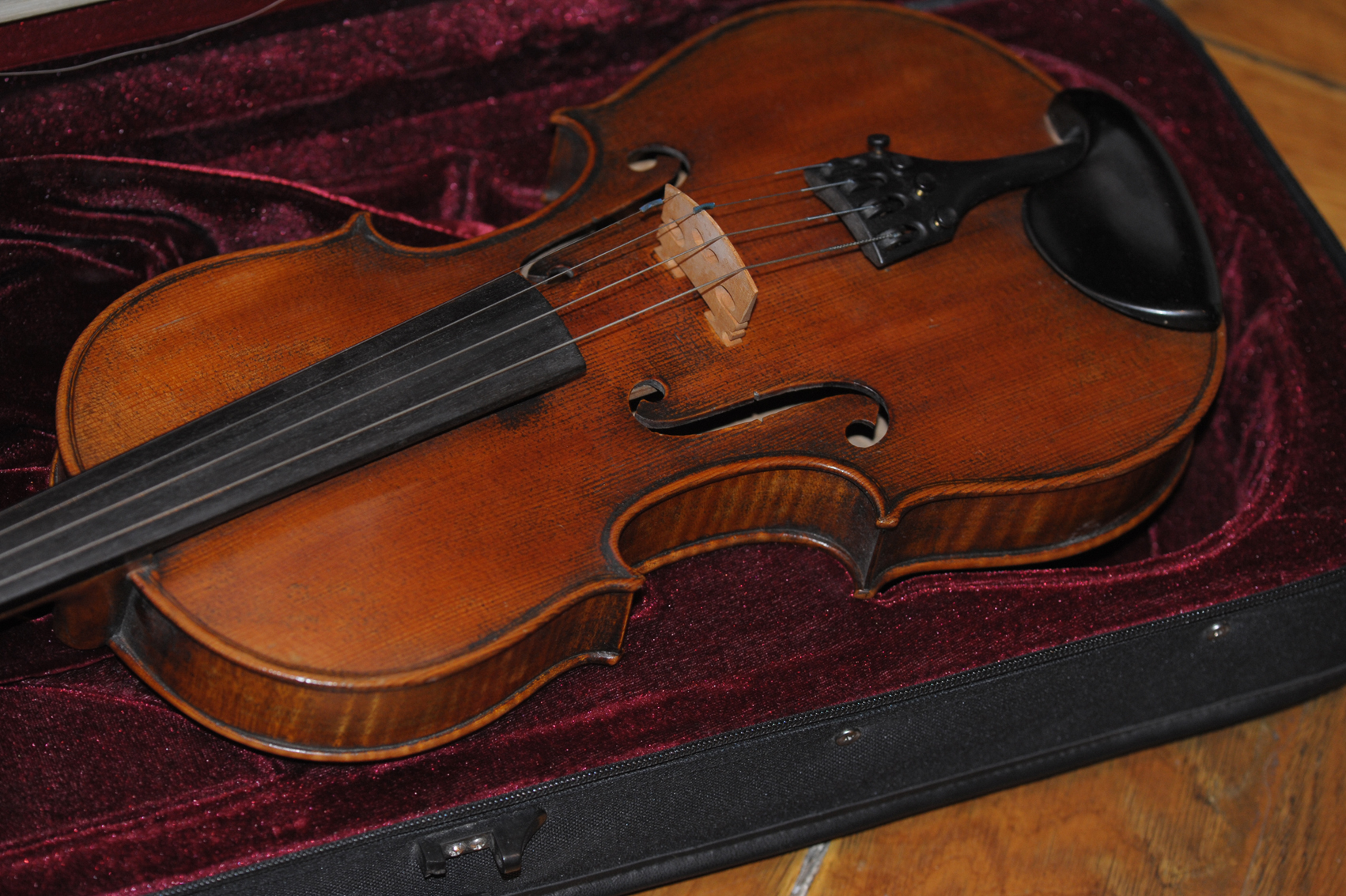 Antique German violin, c.1910, labeled Antonius Stradivarius (old
