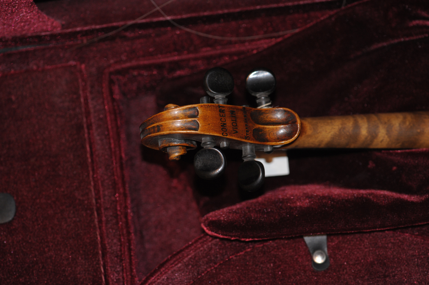 Antique German violin, c.1910, labeled Antonius Stradivarius (old