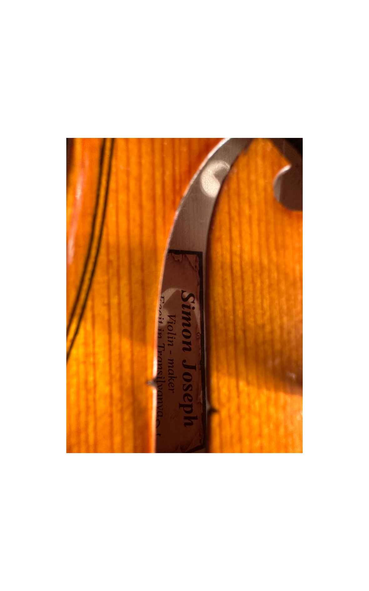 Master violin, Simon Josef, Romania 2021 SALE