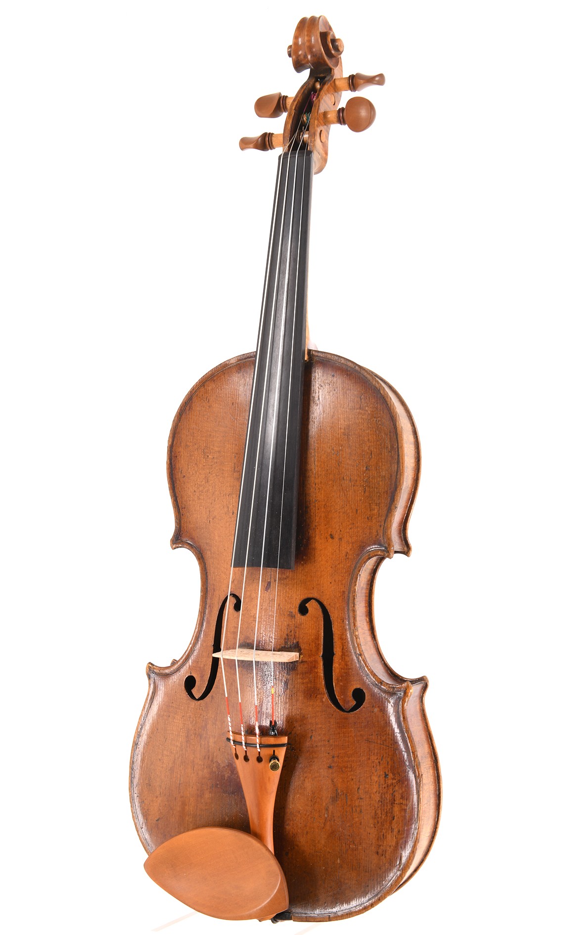 1840 年左右的一把有趣的法国大师级小提琴（J.-J. Rampal 的信函证书）