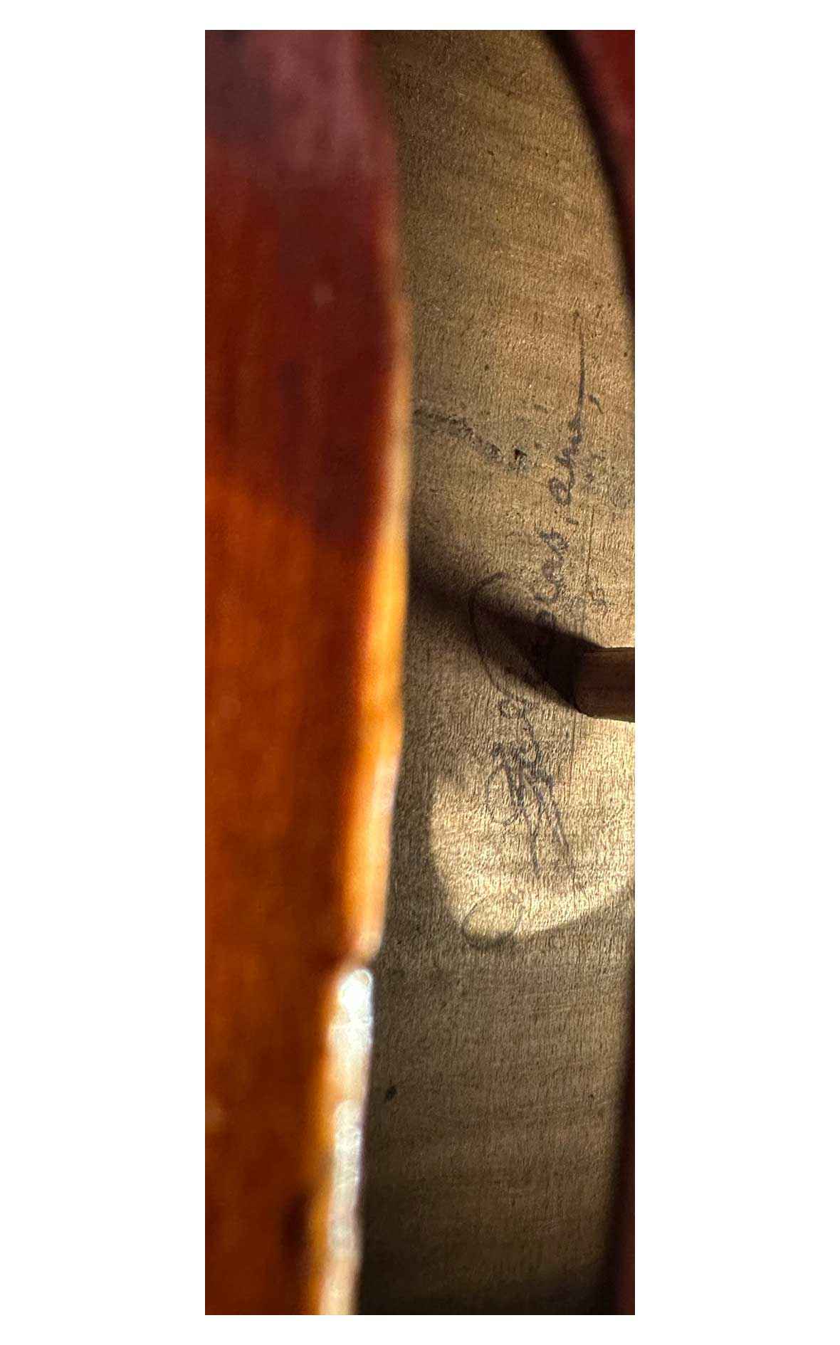 Didier Nicolas (L'Ainé), violin, signed and dated 1835Didier