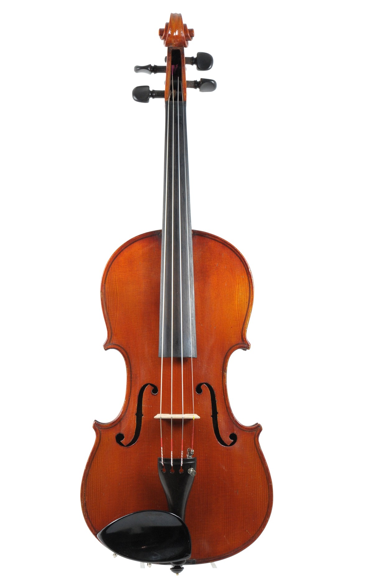 Violin from Saxony,G. C. Urban Cleveland/Ohio label-top