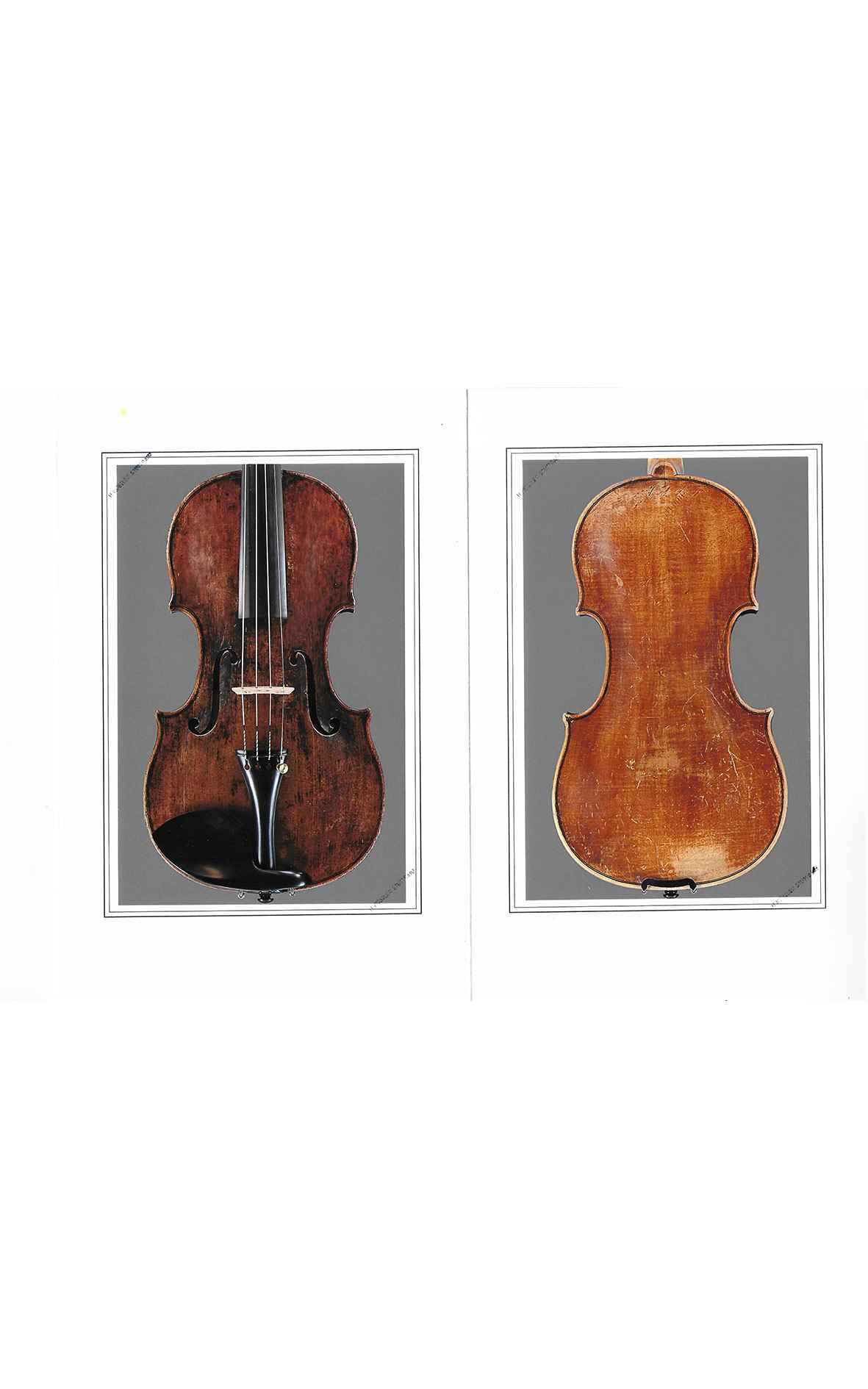 Aegidius Klotz, 1775: Fine violin from Mittenwald