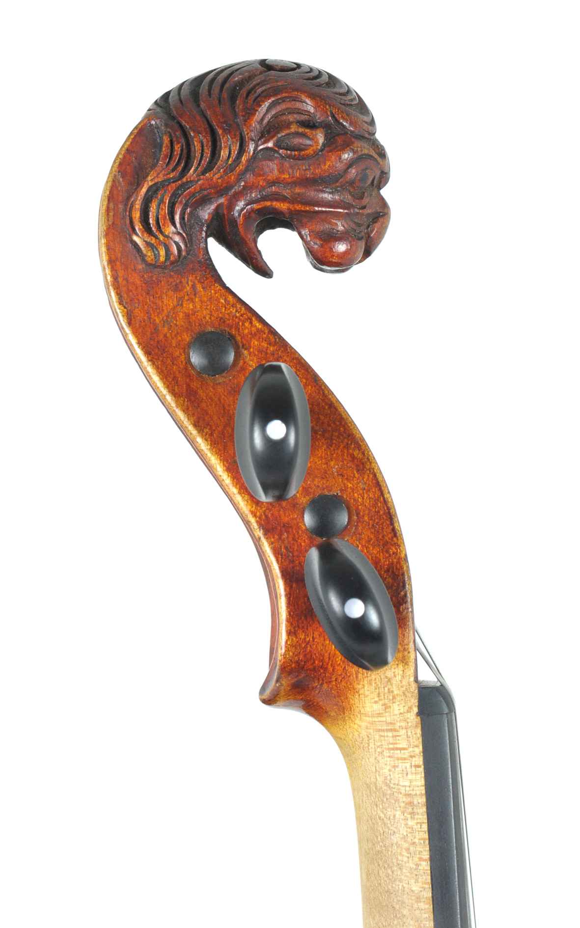 Lion head violin from Mittenwald, approx. 1880