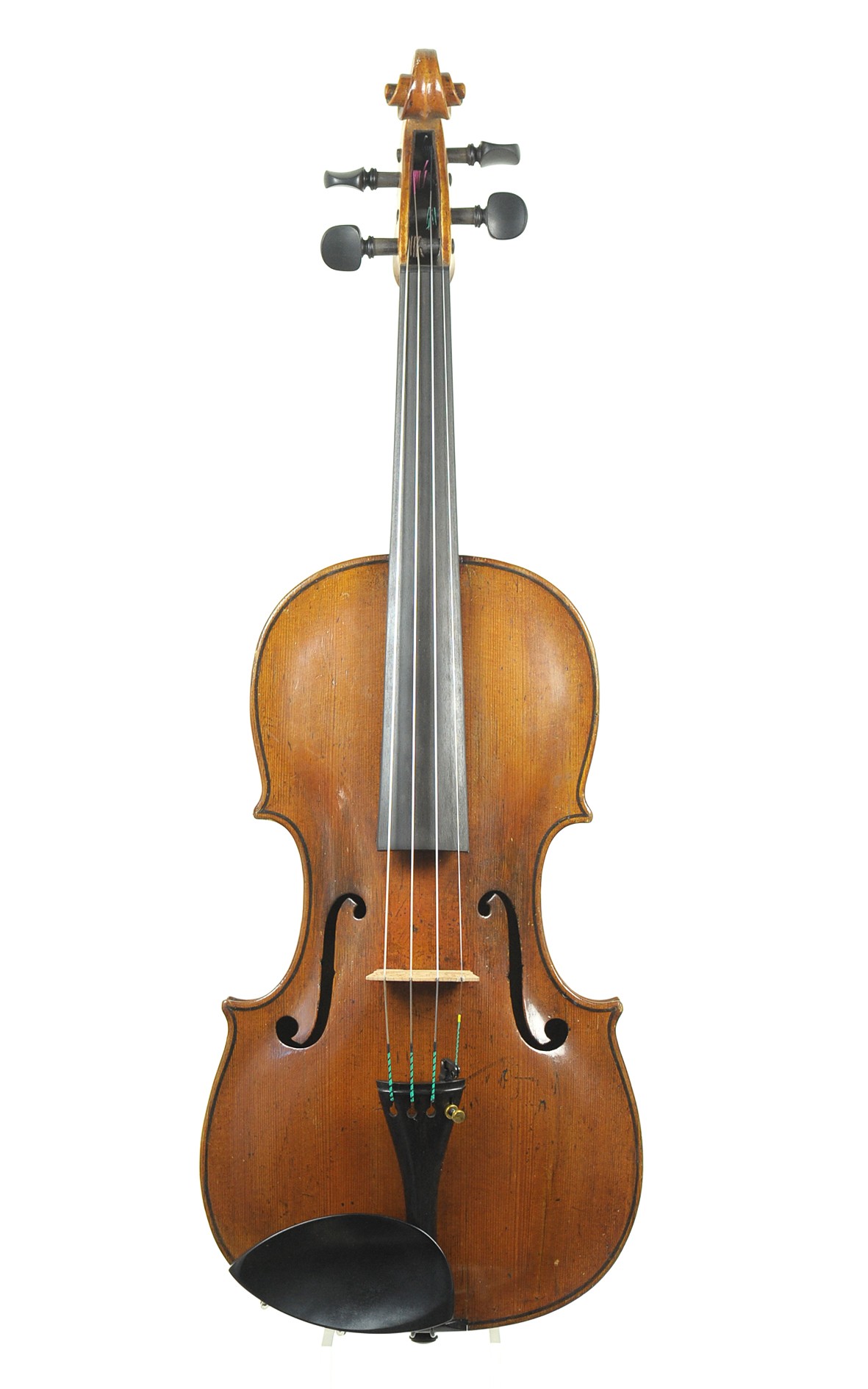 Rare violin by Christoph Friedrich Hunger, Leipzig, 1776 - table