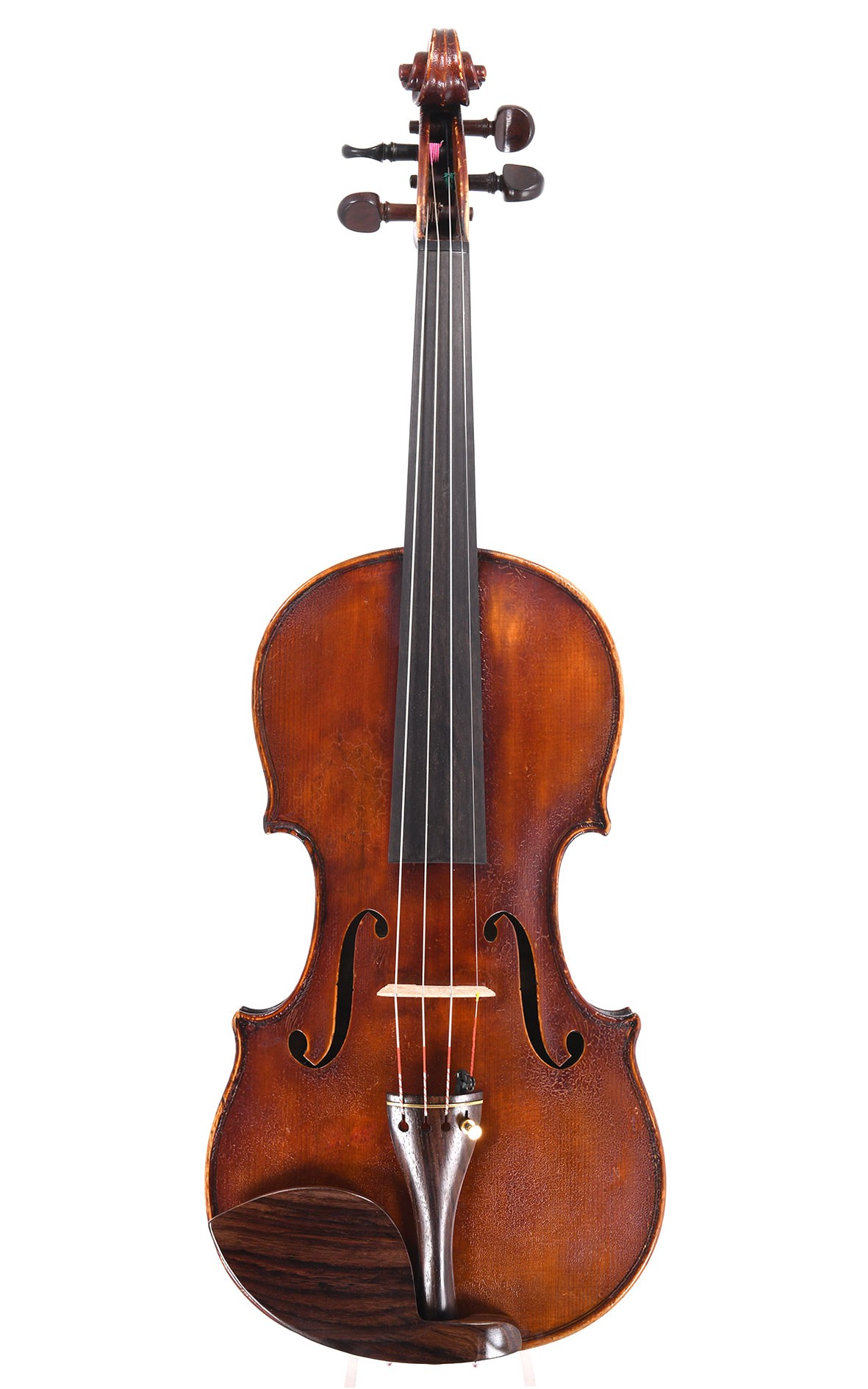 Interesting old English violin, labeled Luigi Salsedo 1932