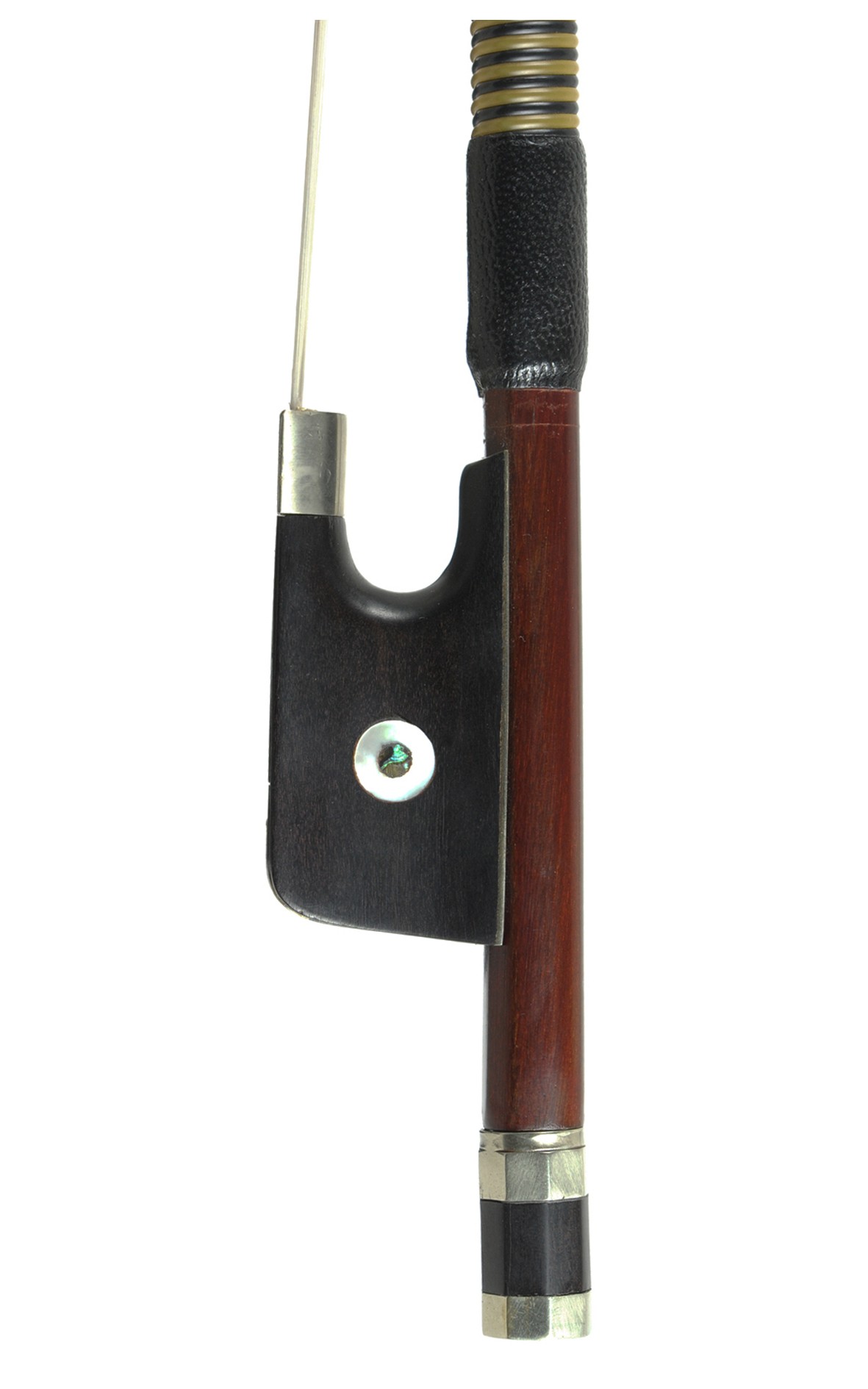 Double bass bow, French model, approx. 1950-1960 - frog