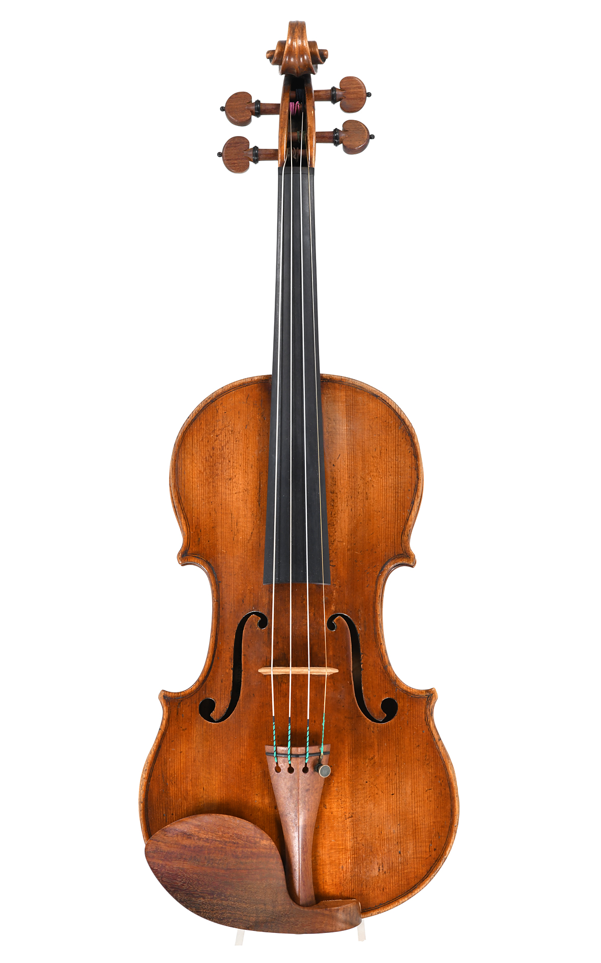 Geige von Nicolo Gagliano mit Zertifikat von J. & A. Beare