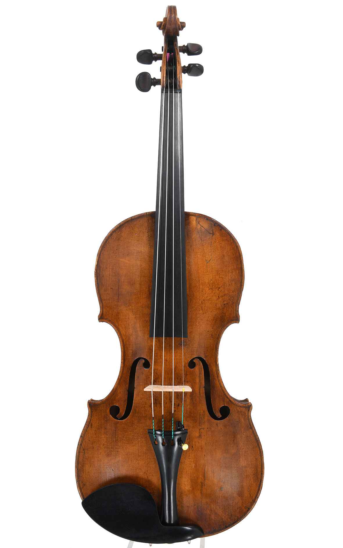 Fine 18th century Mittenwald violin circa 1780 (certificate