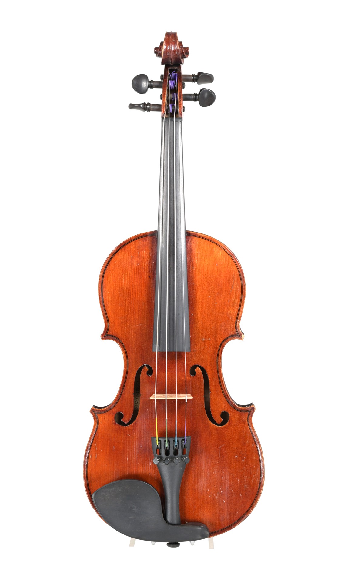 1/2 violin by J.T.L. Compagnon Mirecourt approx. 1900 - table