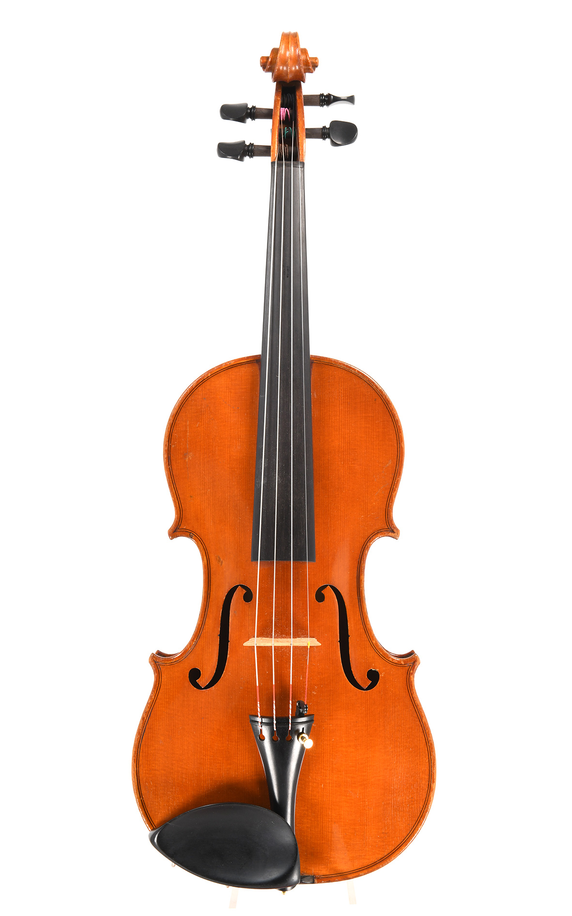 Old Czech violin labeled "Accent", made in 1928