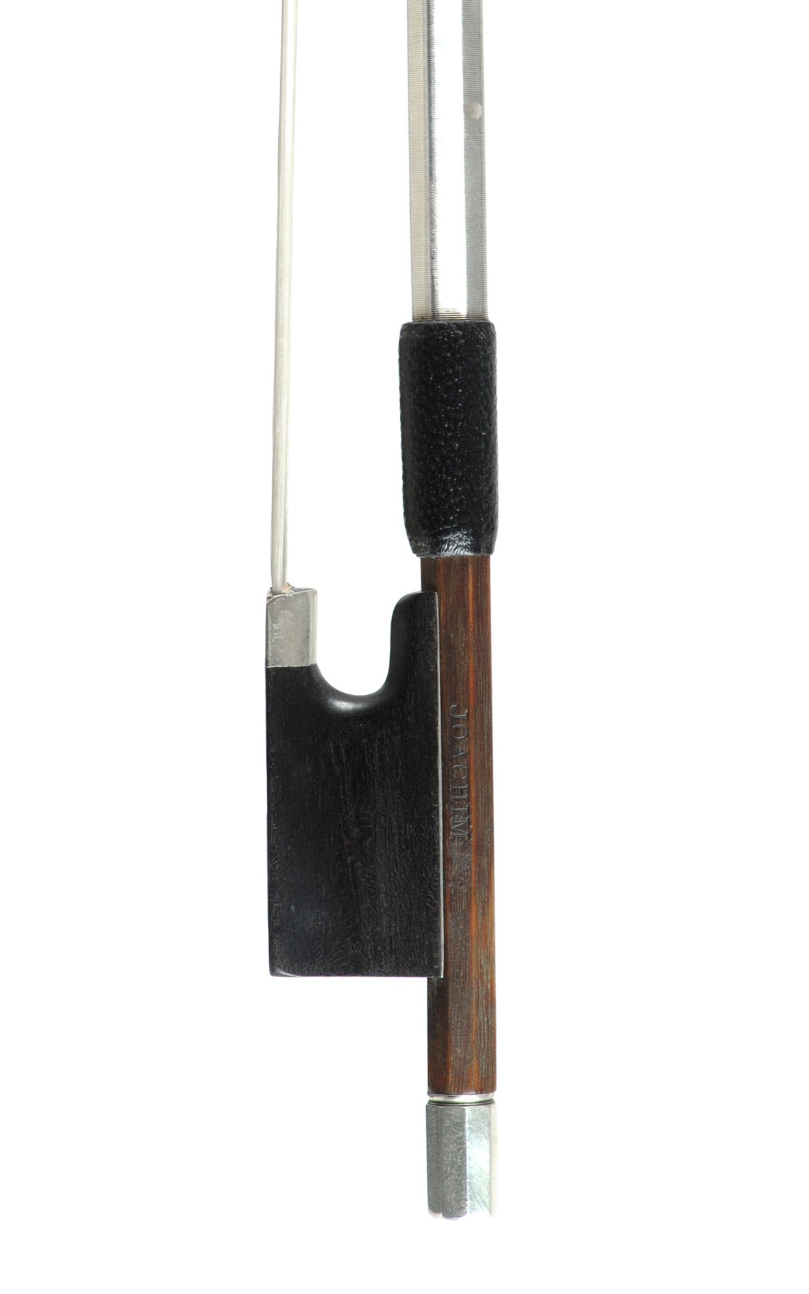 Ernst Kessler (prob.), violin bow with Joseph Joachim stamp, ca. 1900 - frog