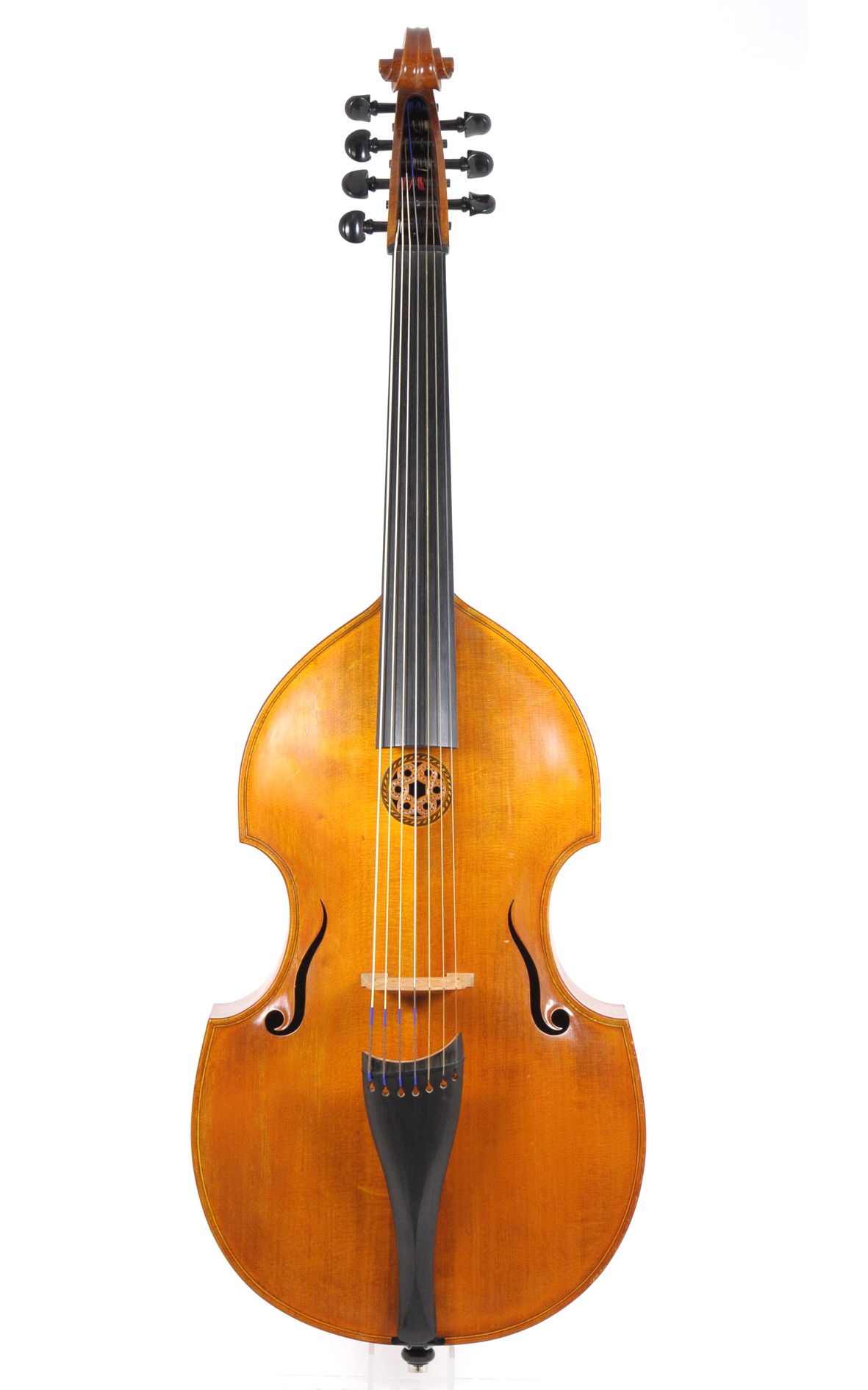 Bass viol - Theo Dellen, Voorburg Netherlands - table