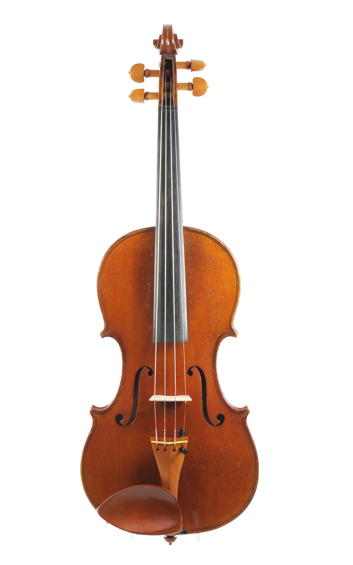 Max Amberger, Mittenwald violin approx. 1900 - top