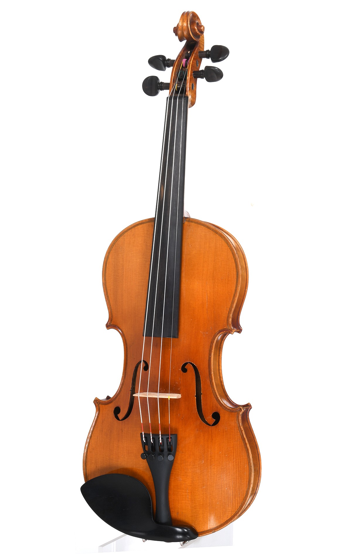 Antiguo violín 3/4, probablemente de J. A. Baader, Mittenwald