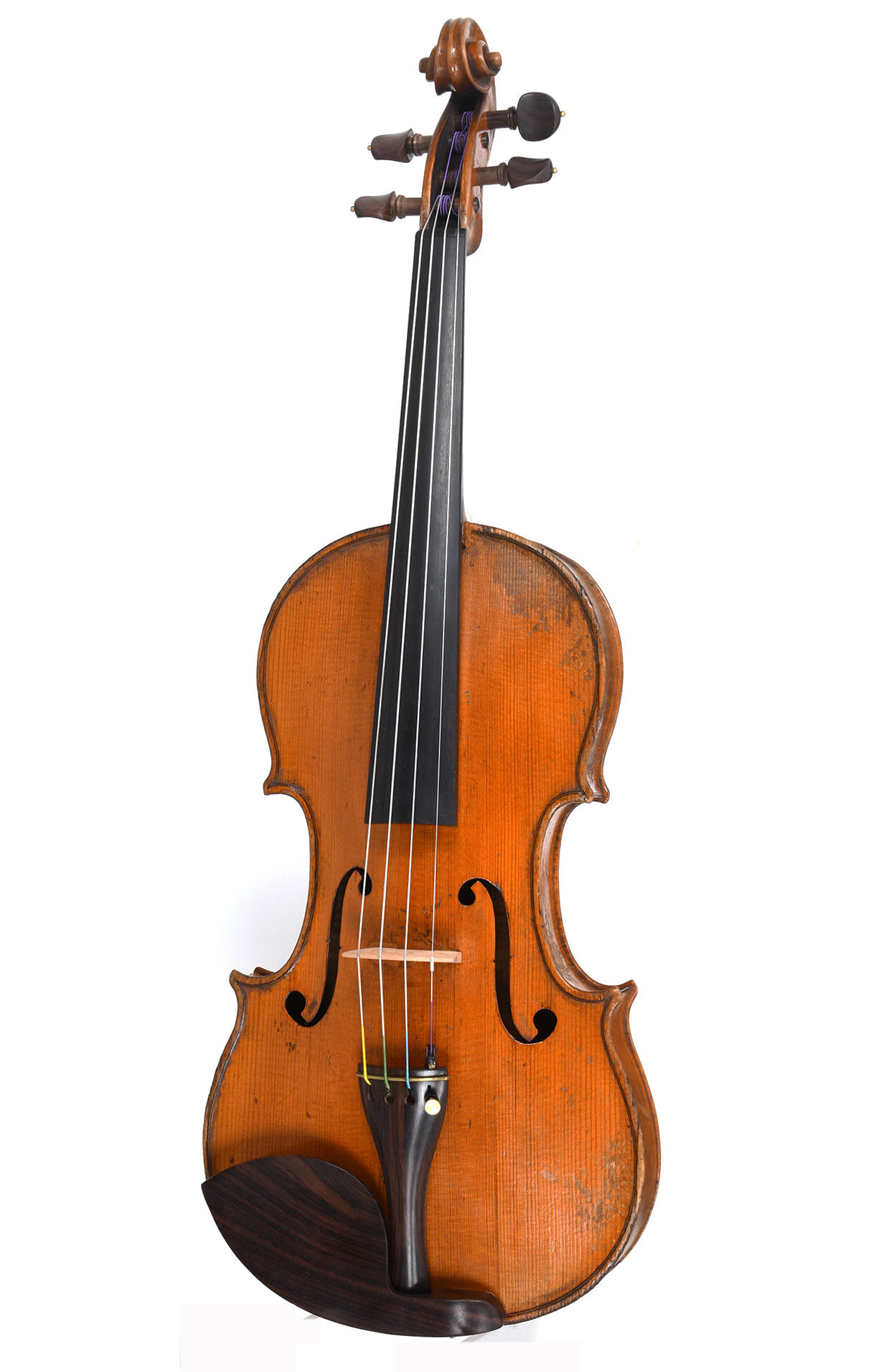 文学・小説 Meisterwerke Italienischer Geigenbaukuns Feine Violine, Neapolitanische Schule, circa 1900