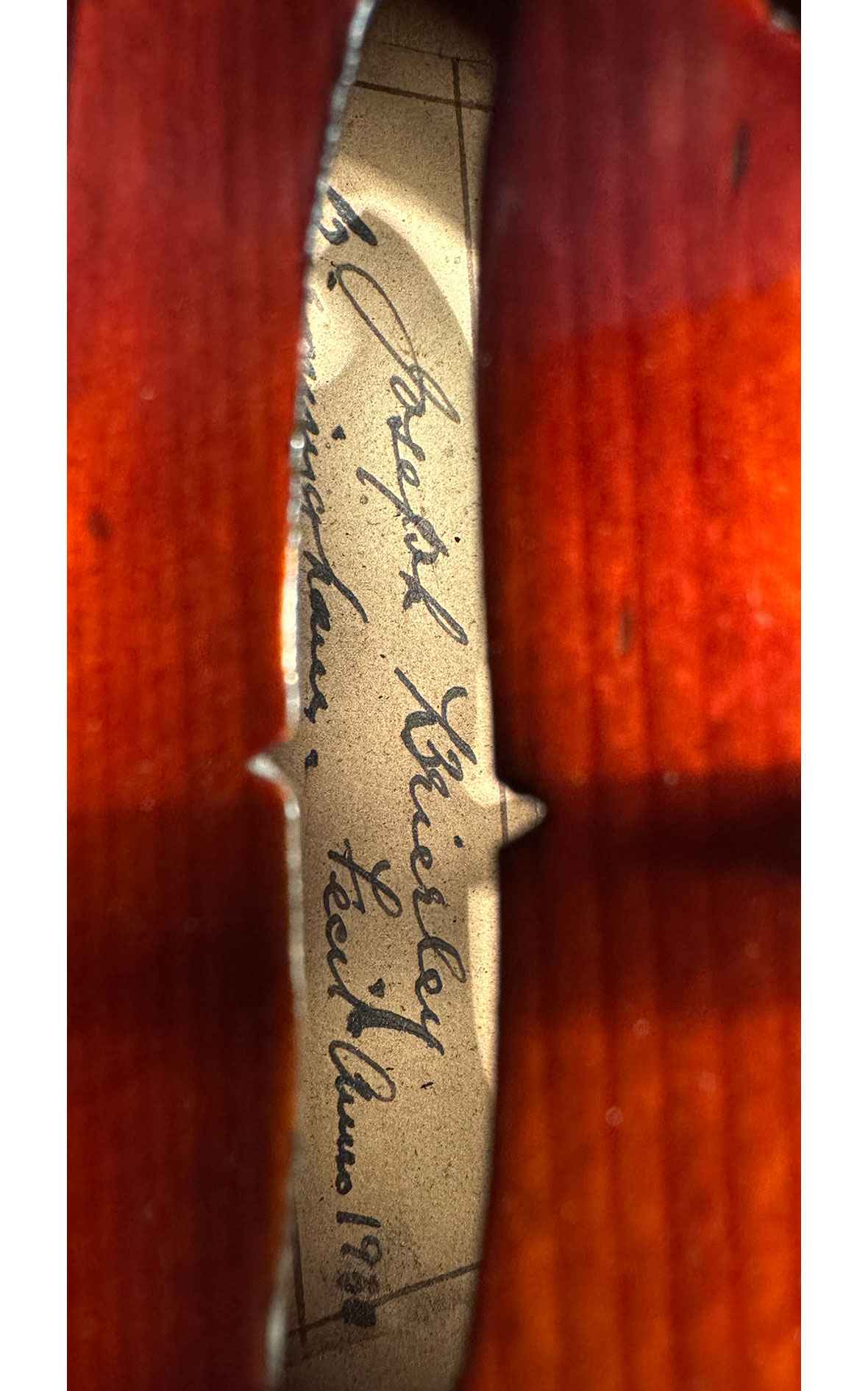 Old English violin, Joseph Bierley, Birmingham 1930