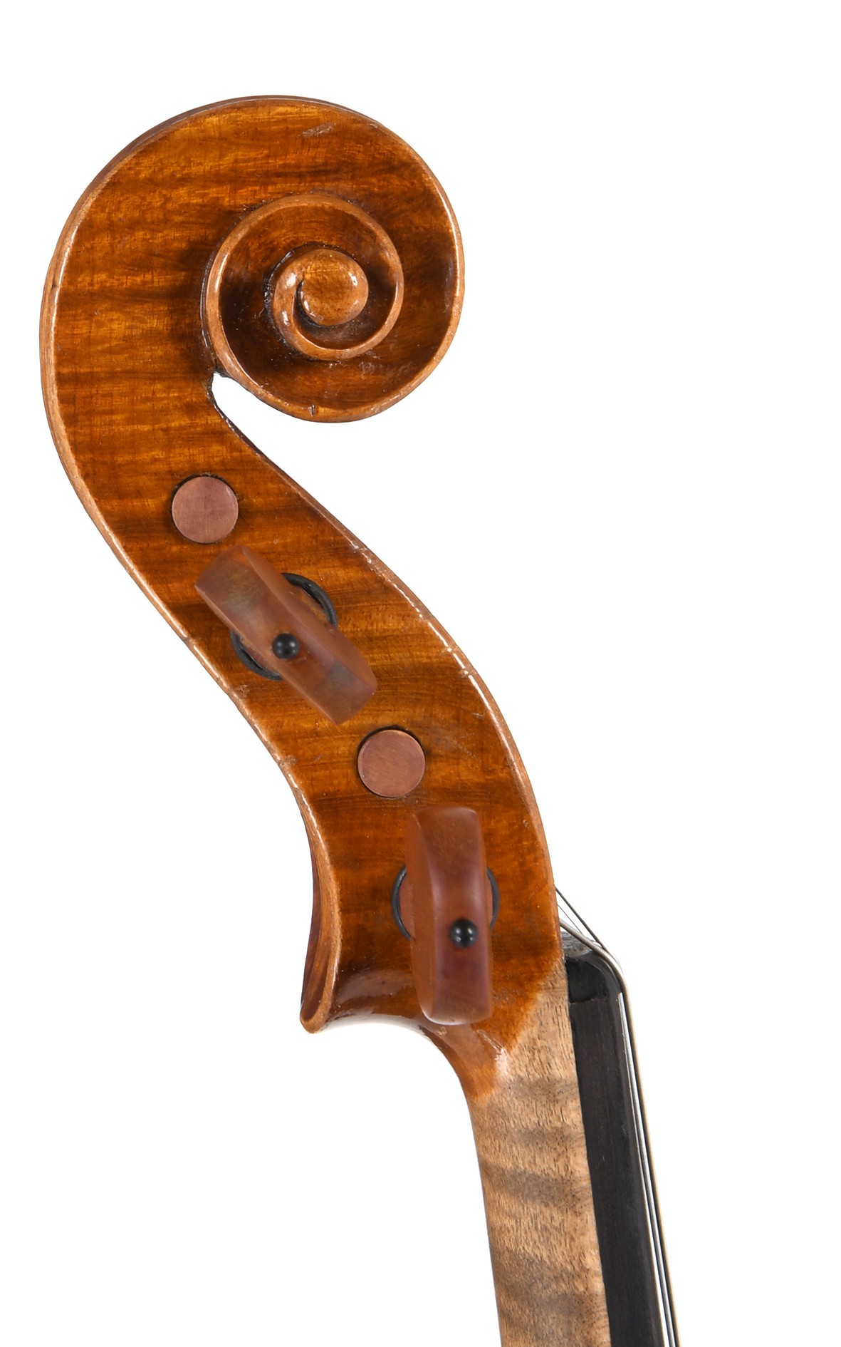 Old German violin. C.A. Wunderlich, approx. 1940