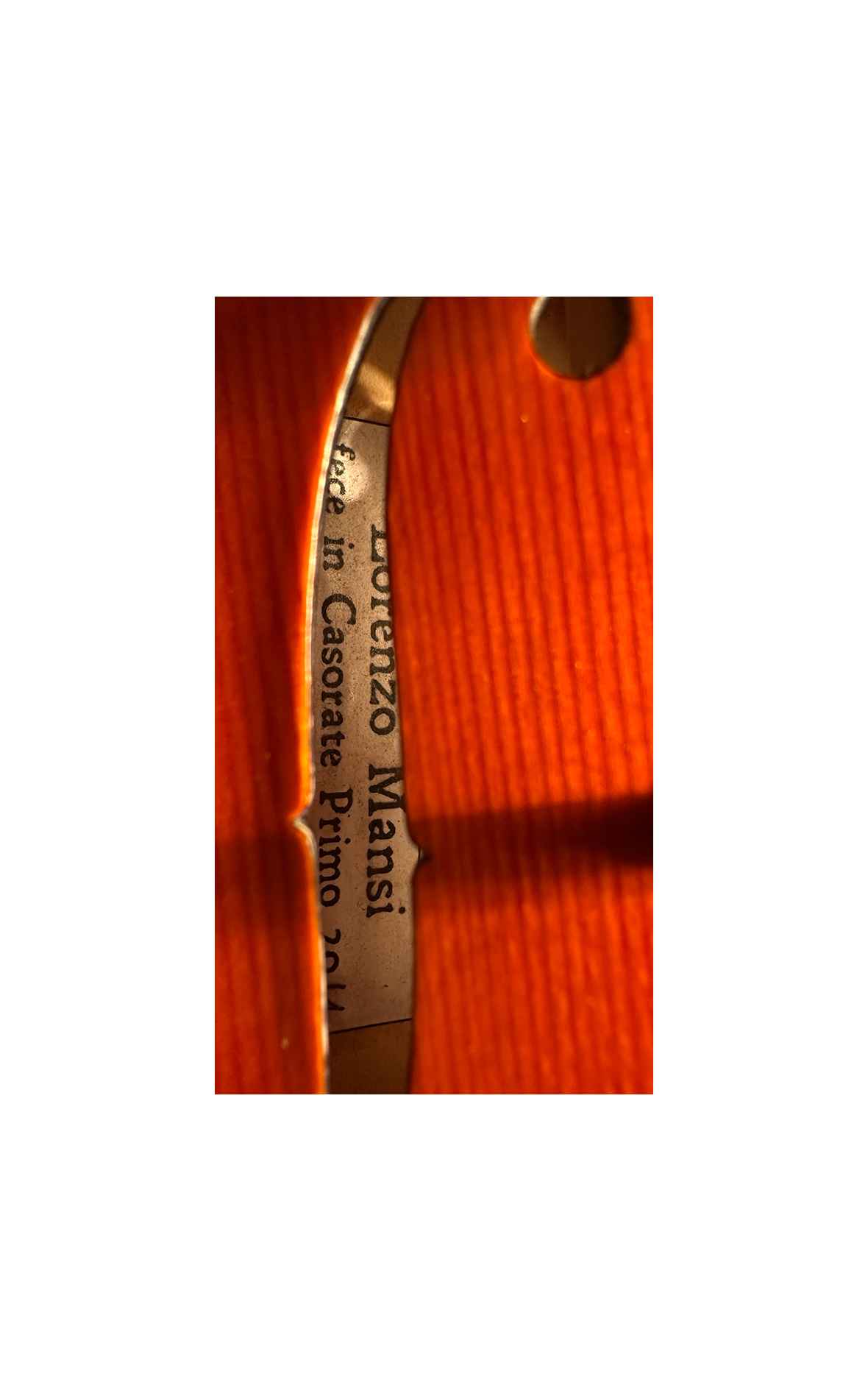 Italian violin of the Milan school, Lorenzo Mansi (2014)
