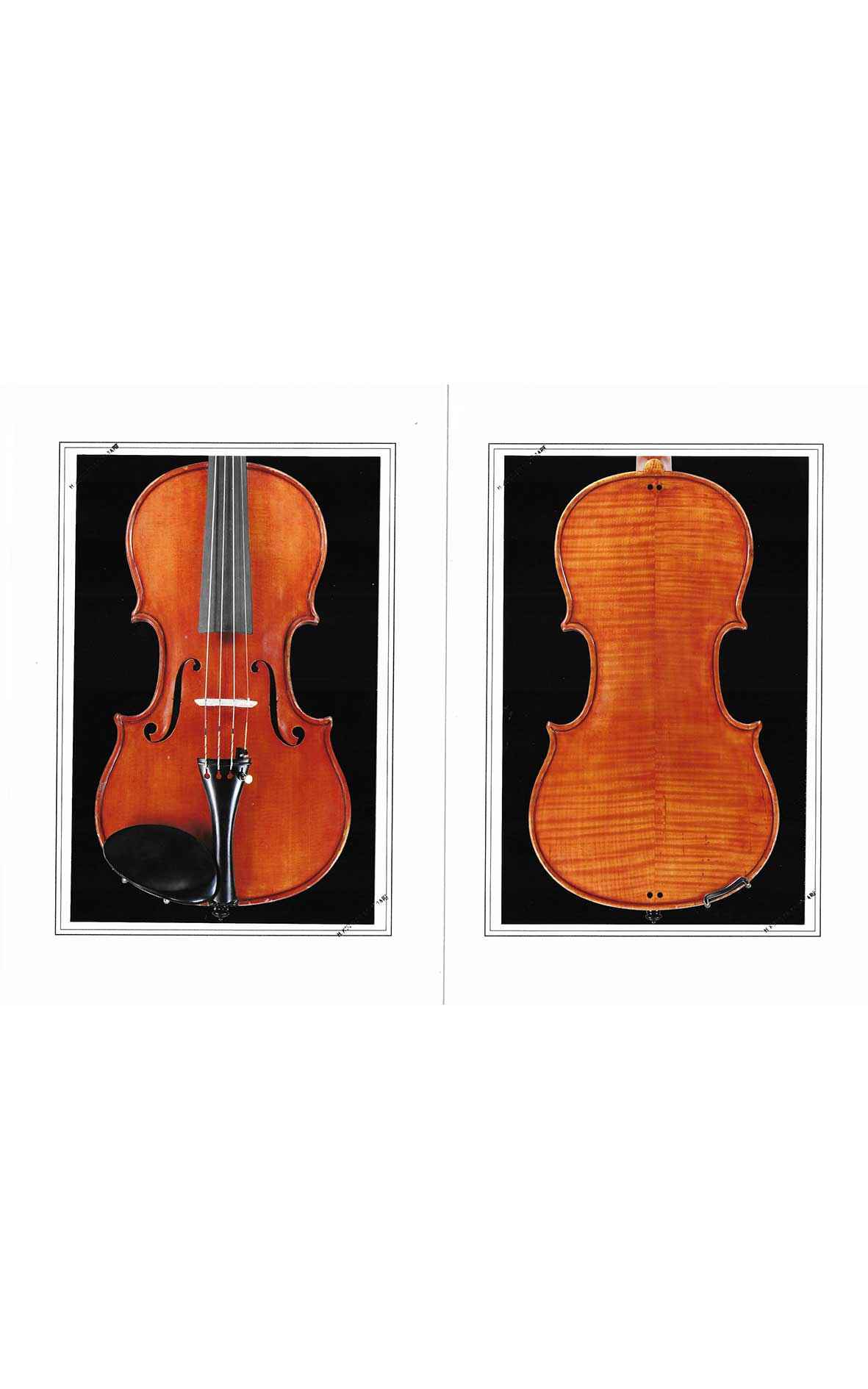 Italian violin by Marsino Bran, 1946 (certificate Hieronymus Köstler)