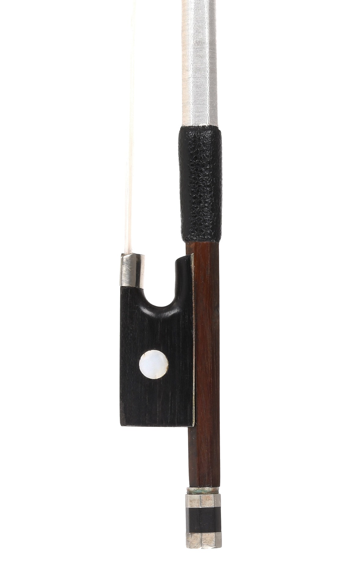 Excellent French 3/4 violin bow, Bazin c.1900