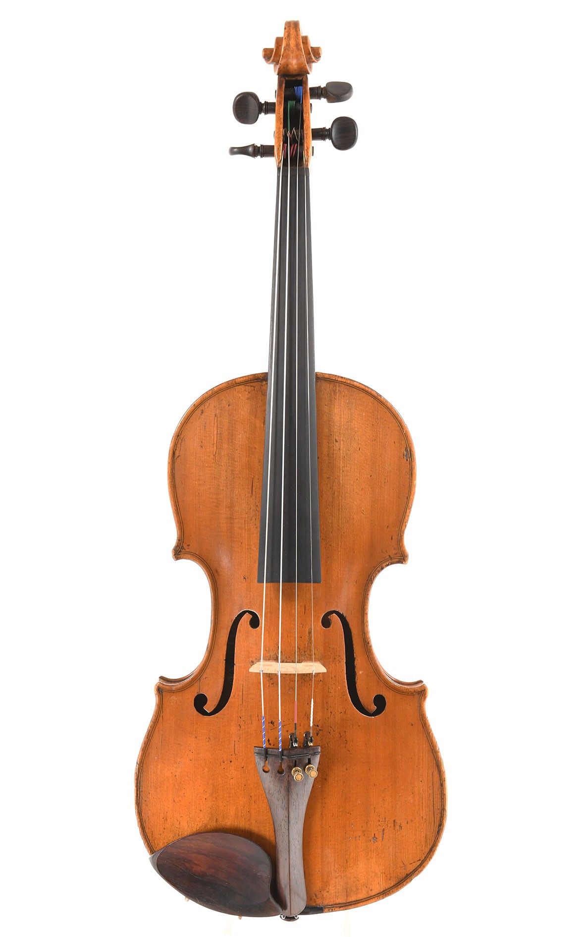 Fine French violin made around 1750 (certificate by Etienne Vatelot)