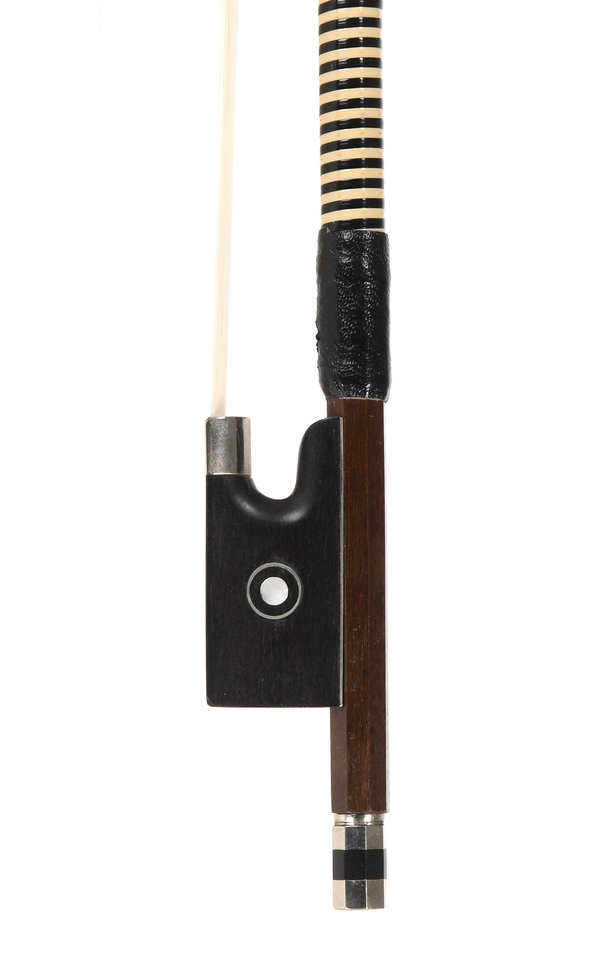 German violin bow. 1950s, brazilwood