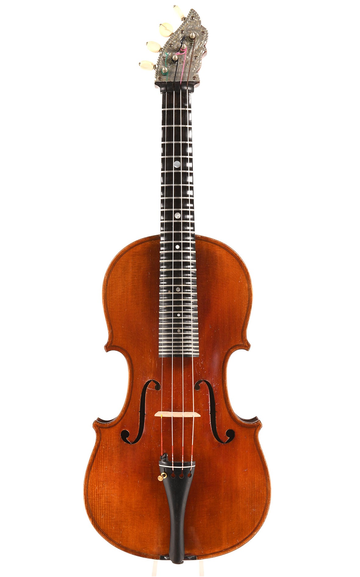 Violino da gamba (cetra a corda) di Braun & Hauser, Monaco, circa 1916