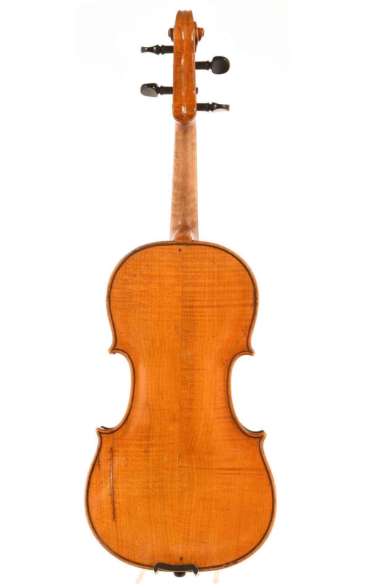 French 7/8 violin by Nicolas Augustin Chappuy 1778 (certificate)