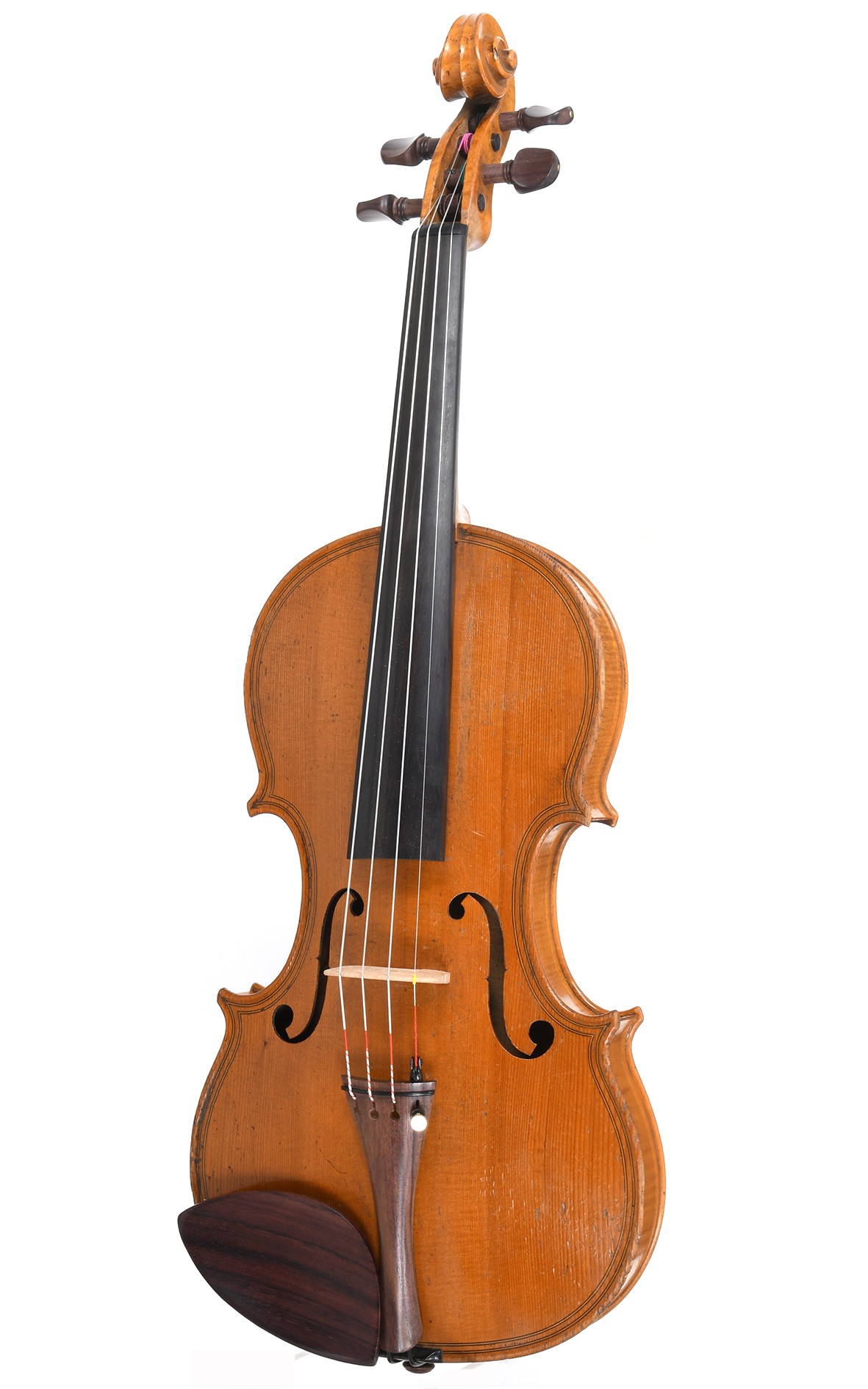 Antike französische Mirecourter Violine, circa 1820