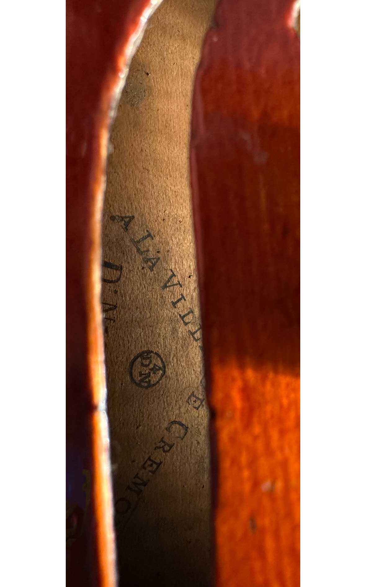 Didier Nicolas (L'Ainé), violin, signed and dated 1835Didier
