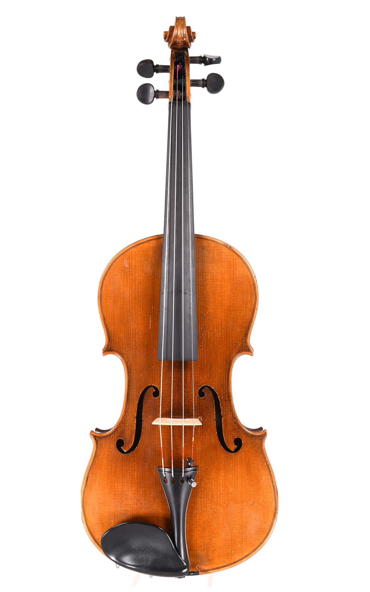 Antique Saxon violin, circa 1920 - top