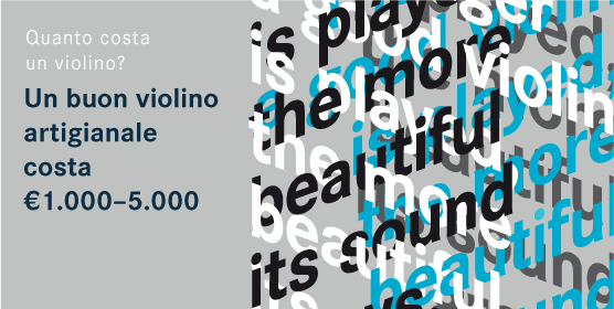 Quanto costa un violino? Prezzi dei violini
