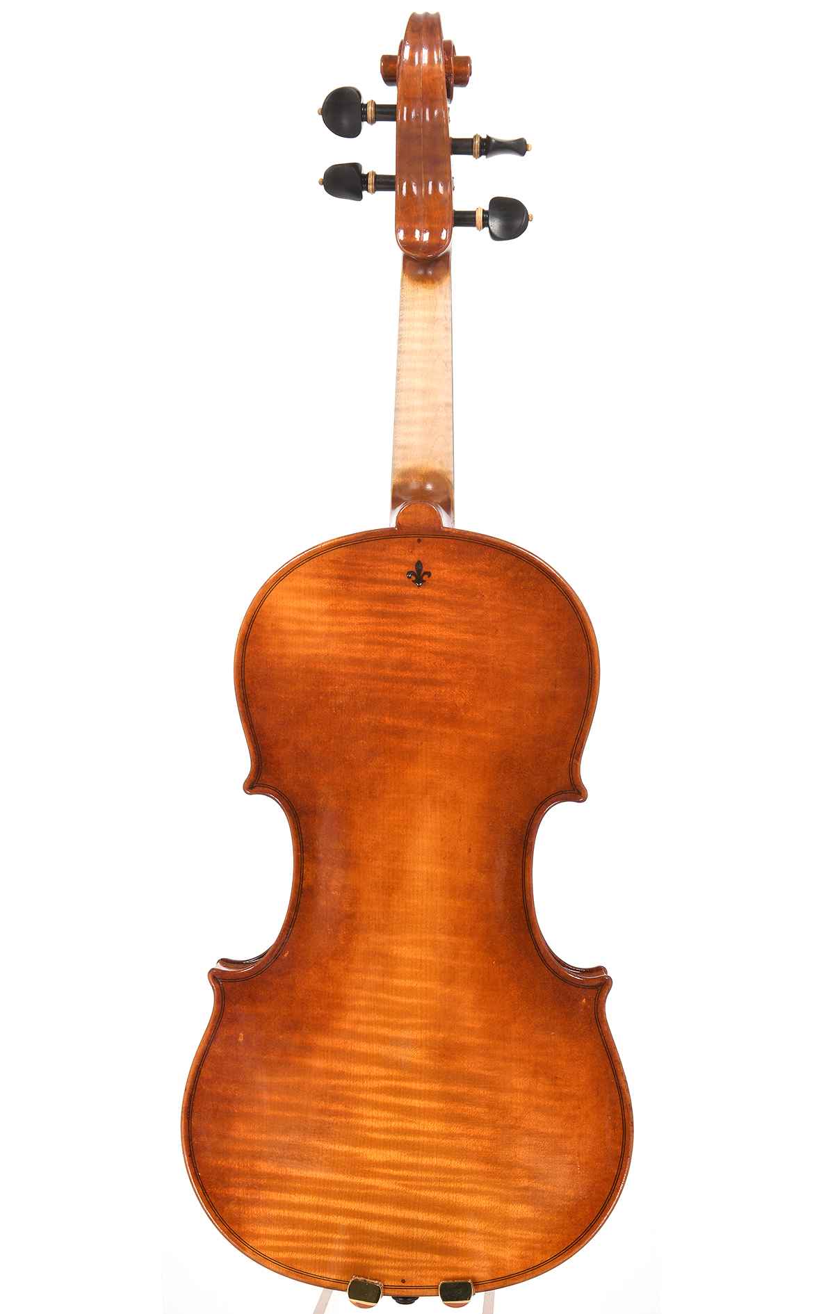 イタリア・クレモナ製　4/4バイオリン　Mauro Lucini 虎杢 Officina Mauro Lucini Cremona, Italian violin after Stradivari No