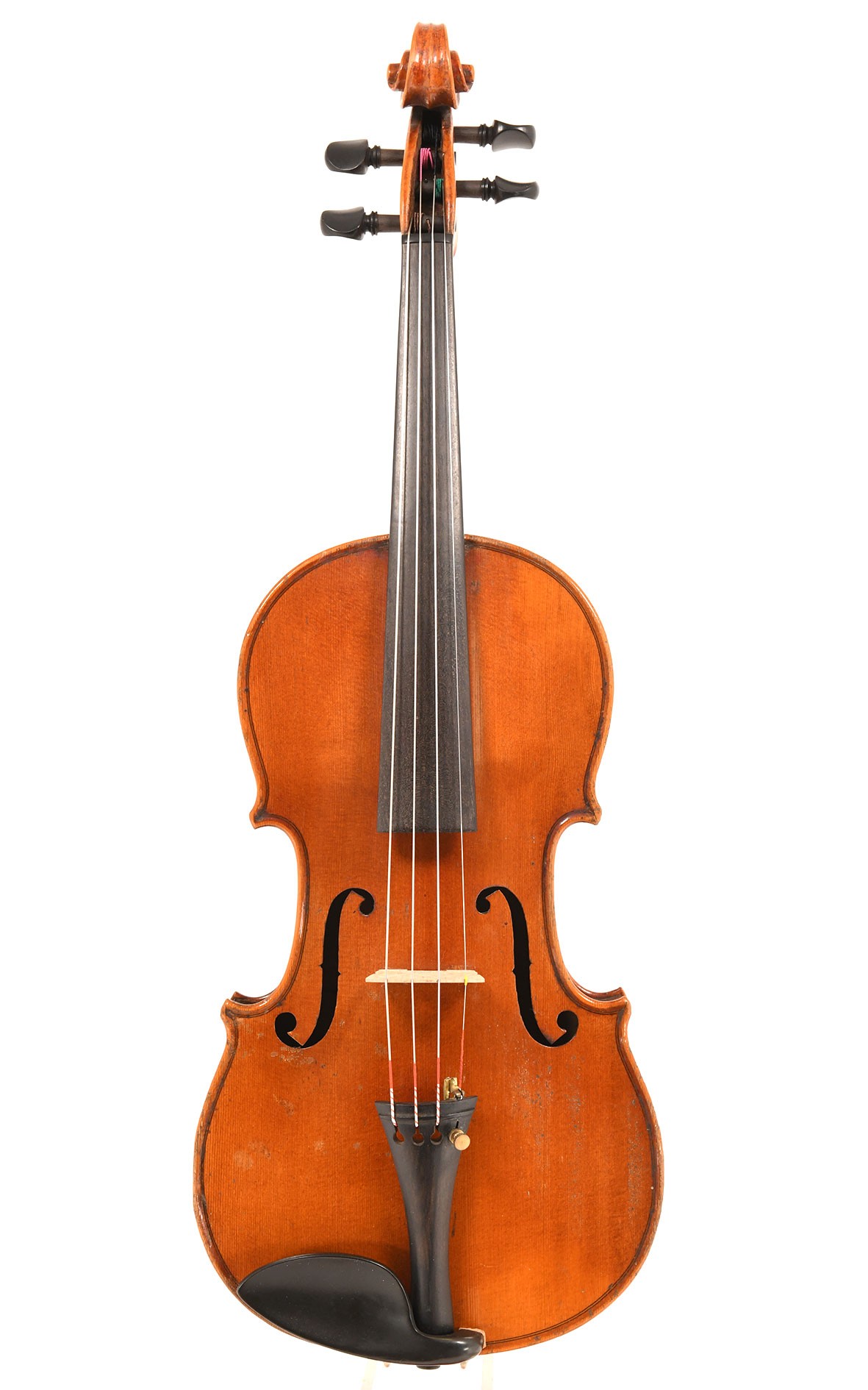 Antike französische Geige aus Mirecourt, um 1870 - Zettel Servais