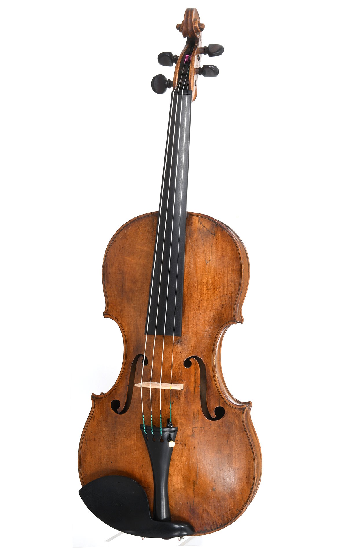 Violin antiguo de Mittenwald, hacia 1780 (certificado Hieronymus Köstler)
