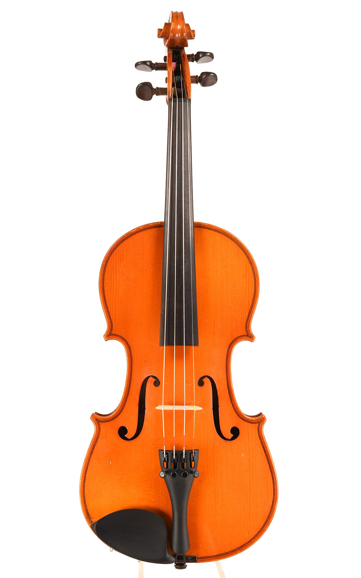 Antike französische 3/4 Geige aus Mirecourt mit Etikett "Breton"
