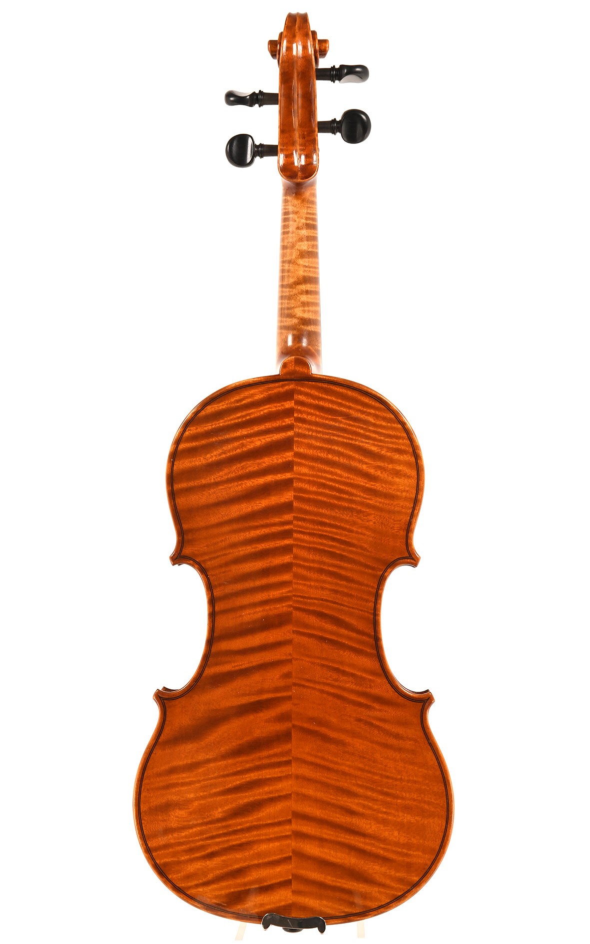 Rare lefthanded violin by Kurt Gütter, 1978 (violin for lefthanders)