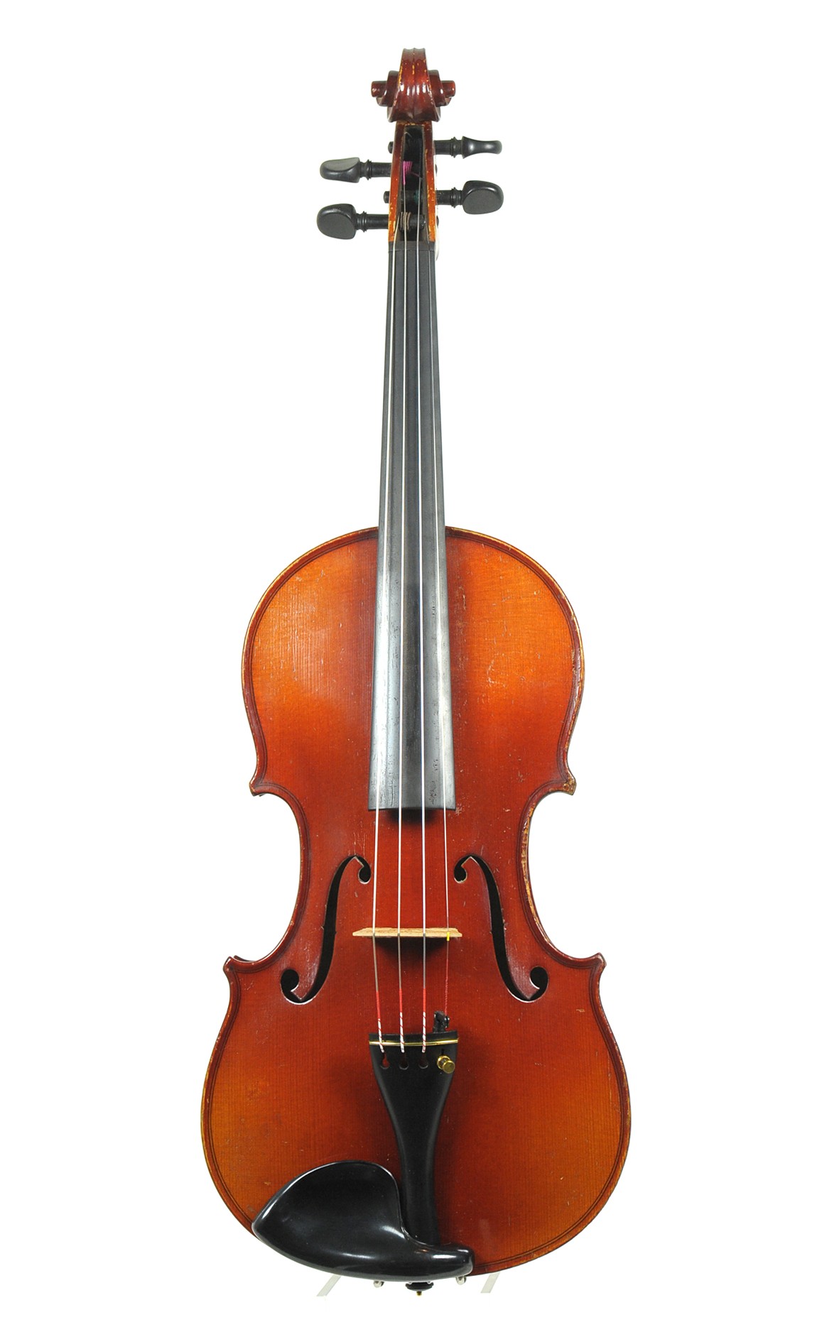 Fine violin from Saxony - top view