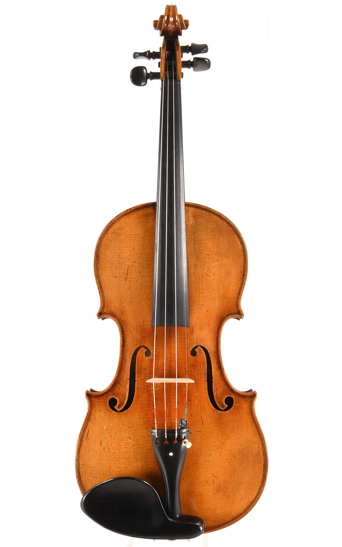 Kraftvolle Markneukirchner Geige, Meisterarbeit, 10-20 Jahre alt