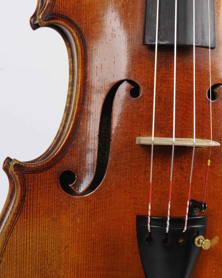 Master violin from the house of C. A. Wunderlich