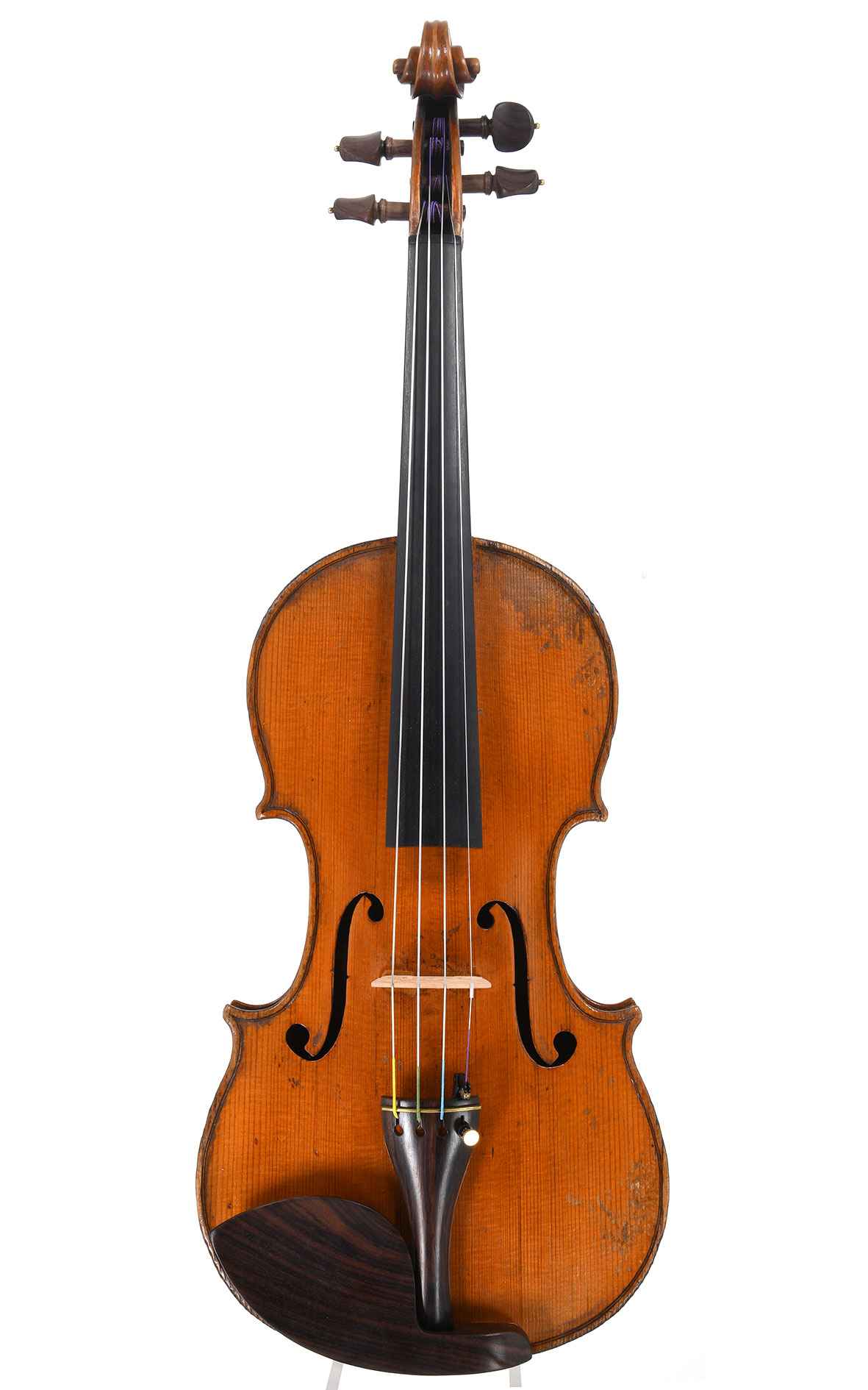 文学・小説 Meisterwerke Italienischer Geigenbaukuns Feine Violine, Neapolitanische Schule, circa 1900