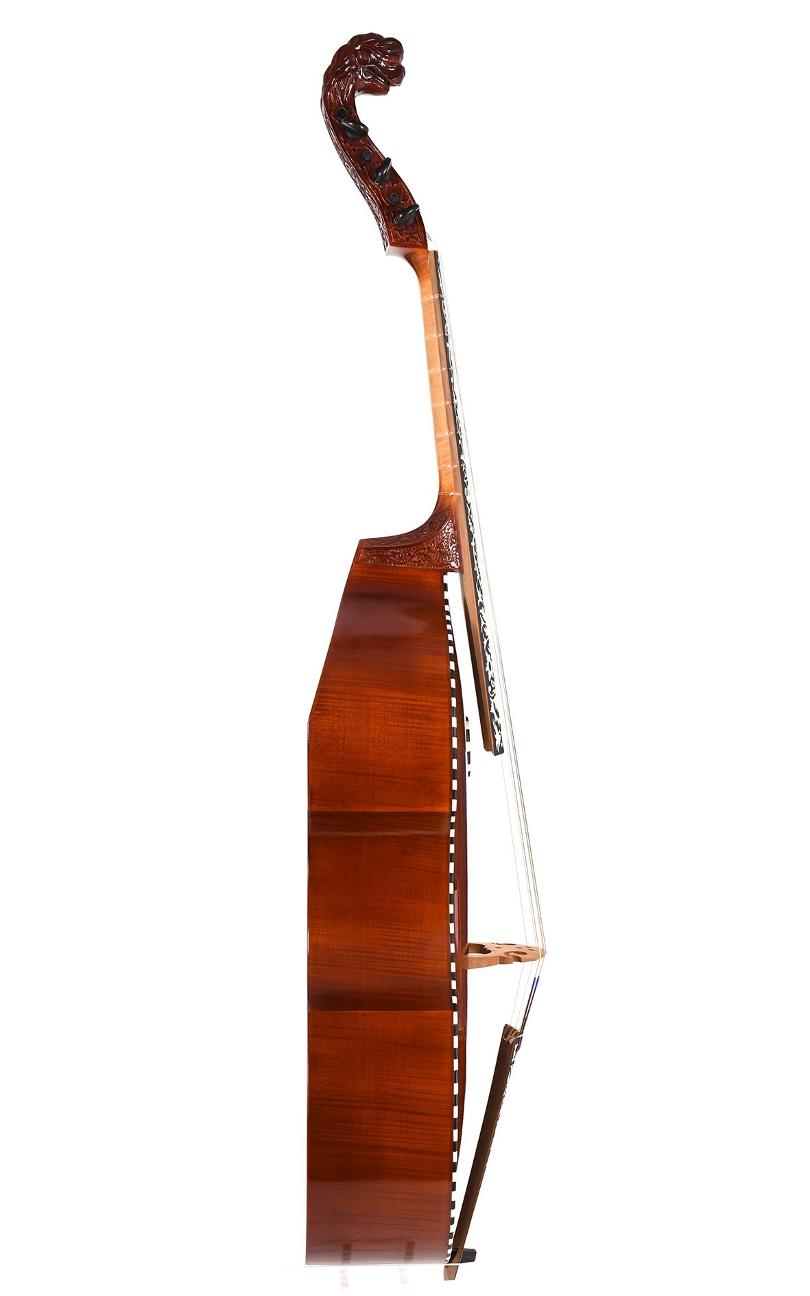 Viola da gamba (bass / tenor viol) after Joachim Tielke, Hamburg 1689