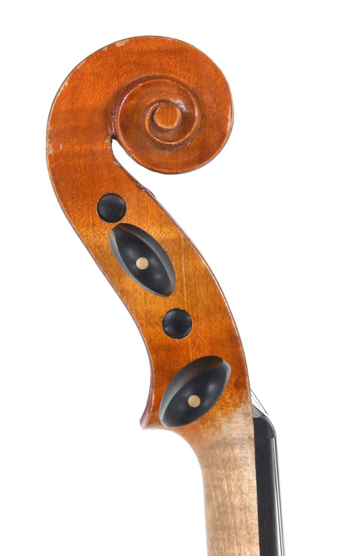 French violin c. 1910, after Antonio Stradivari French violin c. 1910, after Antonio Stradivari
