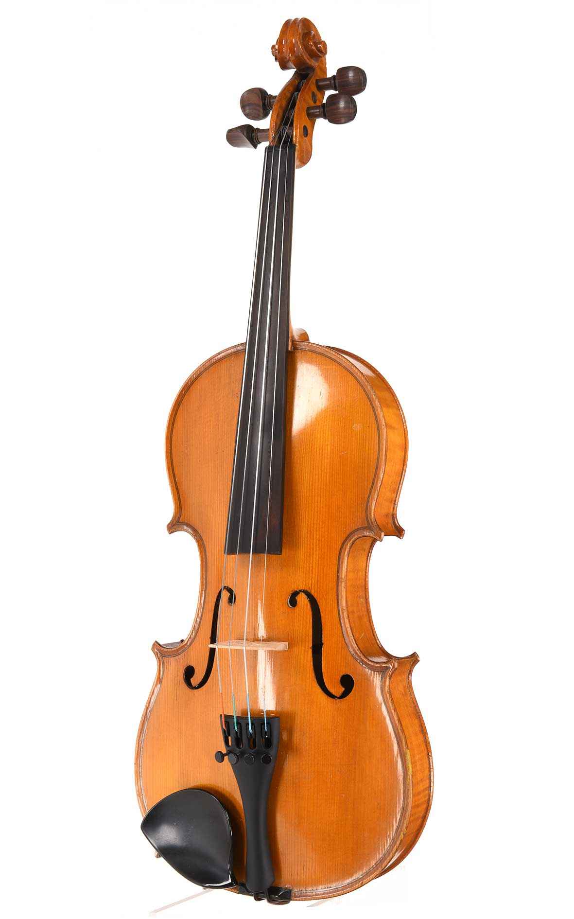 オールドフレンチ　ヴァイオリン　(An old French violin) French 3/4 violin, antique Breton model