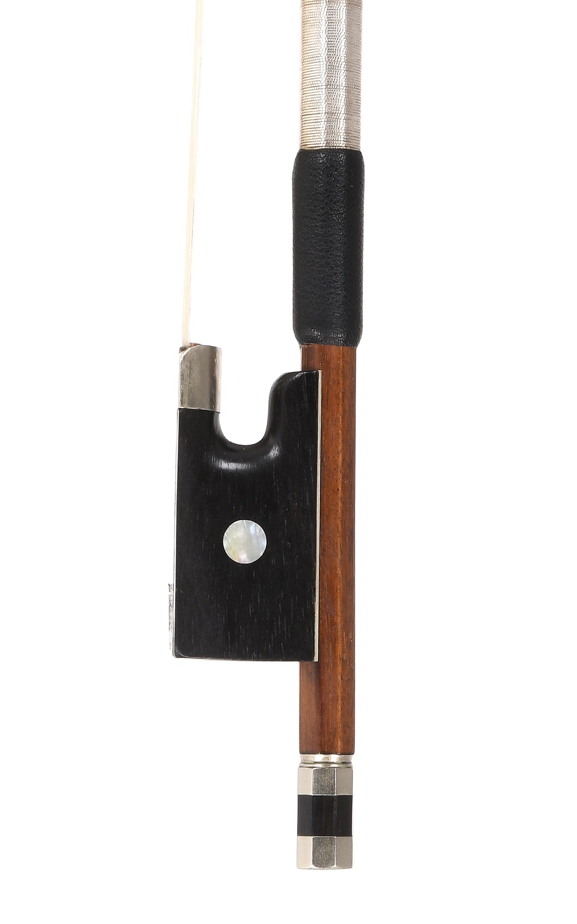 Excellent German violin bow, circa 1920 - lightweight, radiant