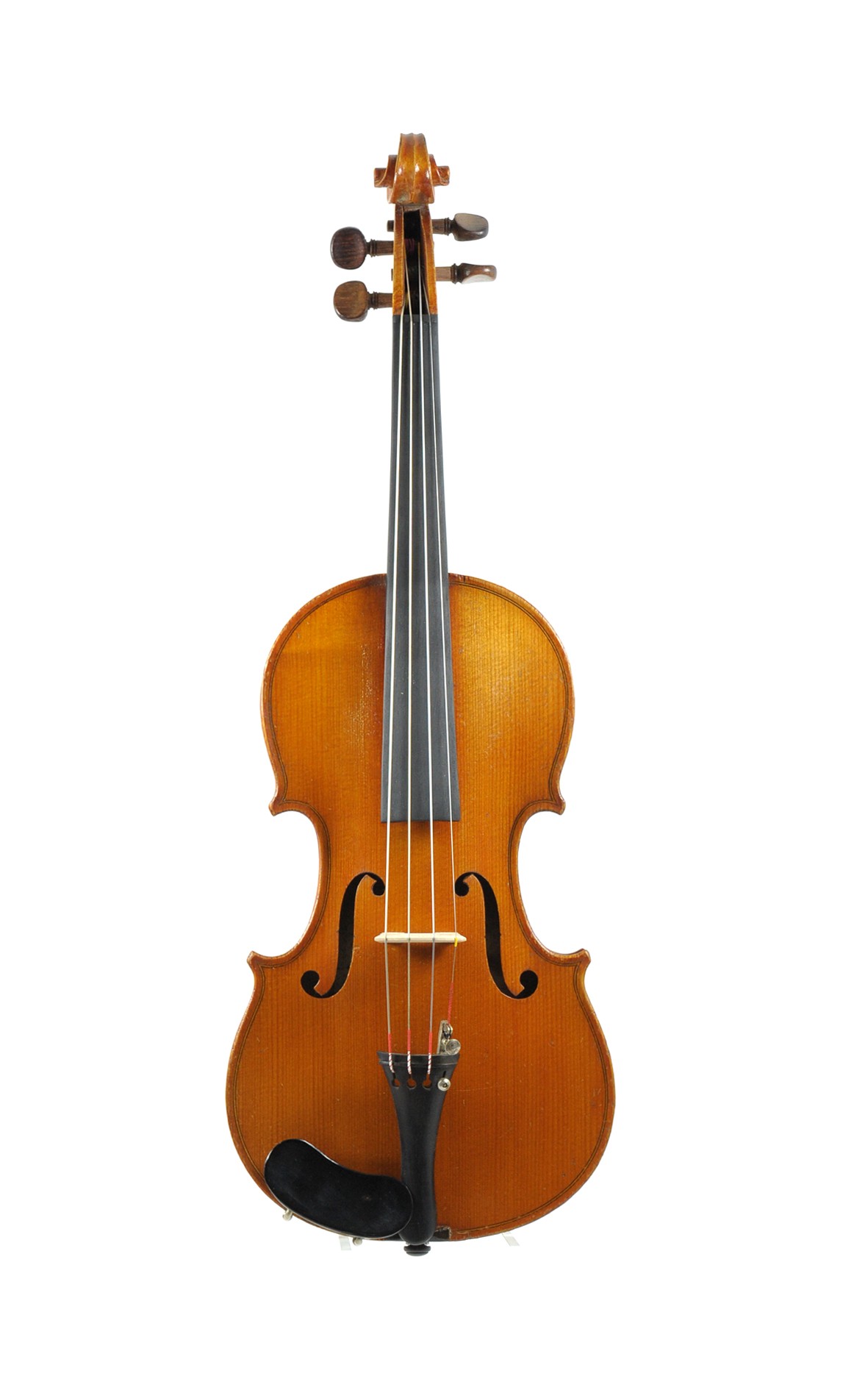 Mansuy Mirecourt rare 1/2 violin - top