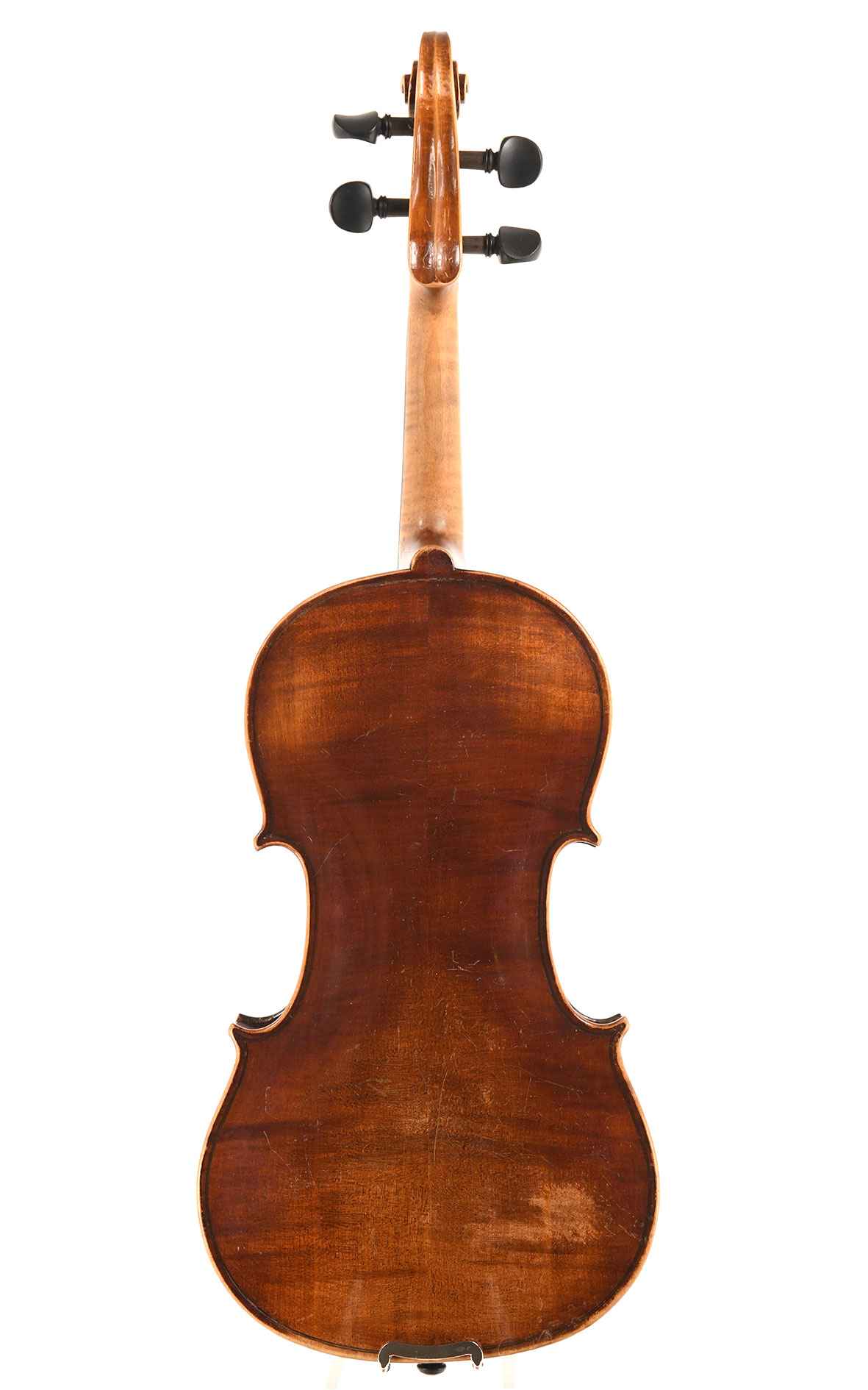 violin 古ヴァイオリン Antique violin by Friedrich August Glass, Klingenthal, c1850